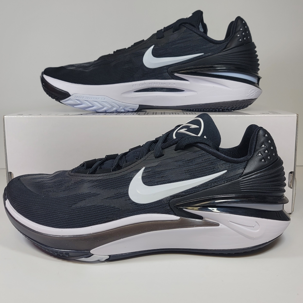 Nike Zoom Gt Cut 2 Black White Dj6015006 Brand New Basketball Shoes